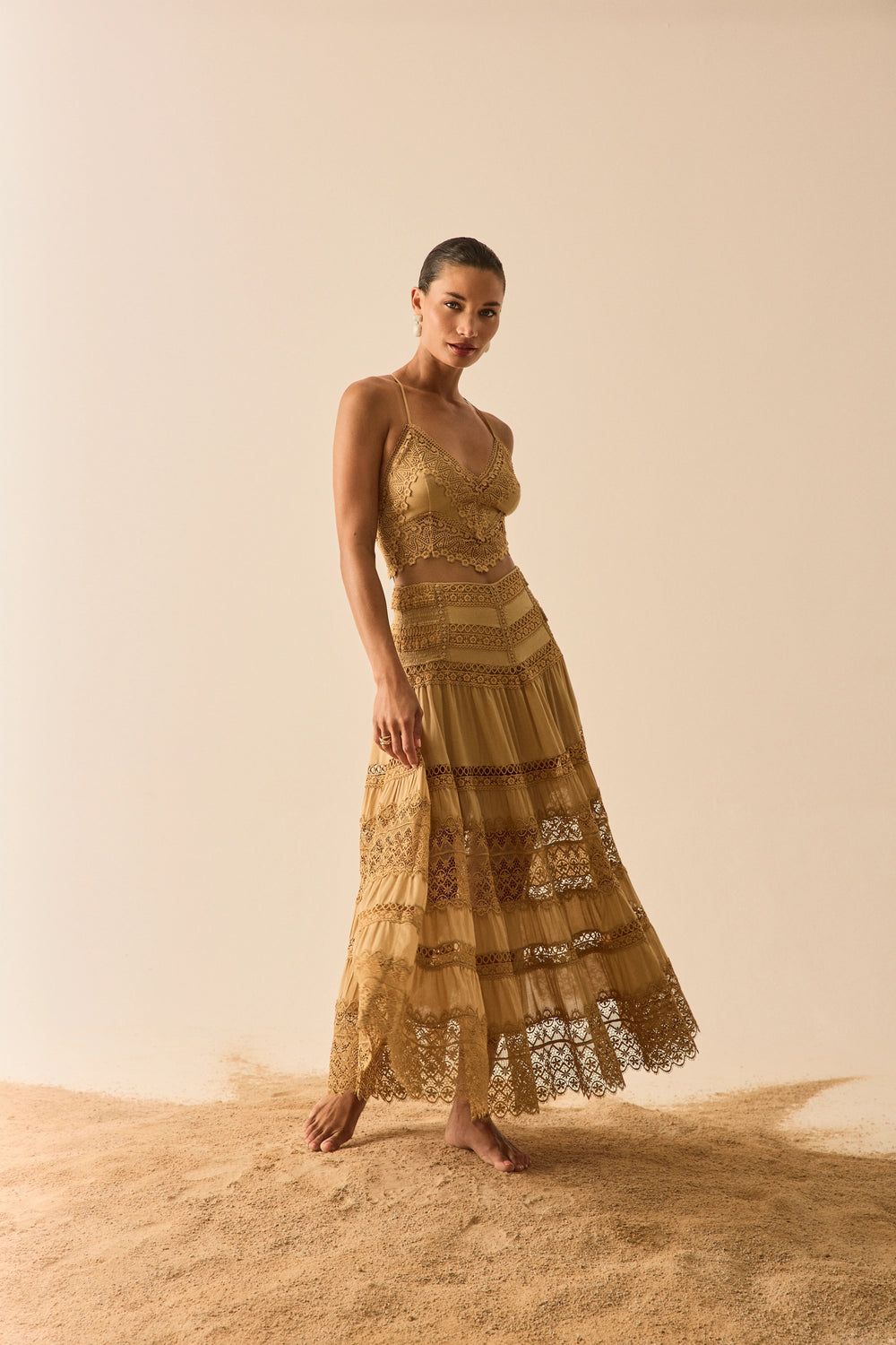 Charo Long Skirt Serza