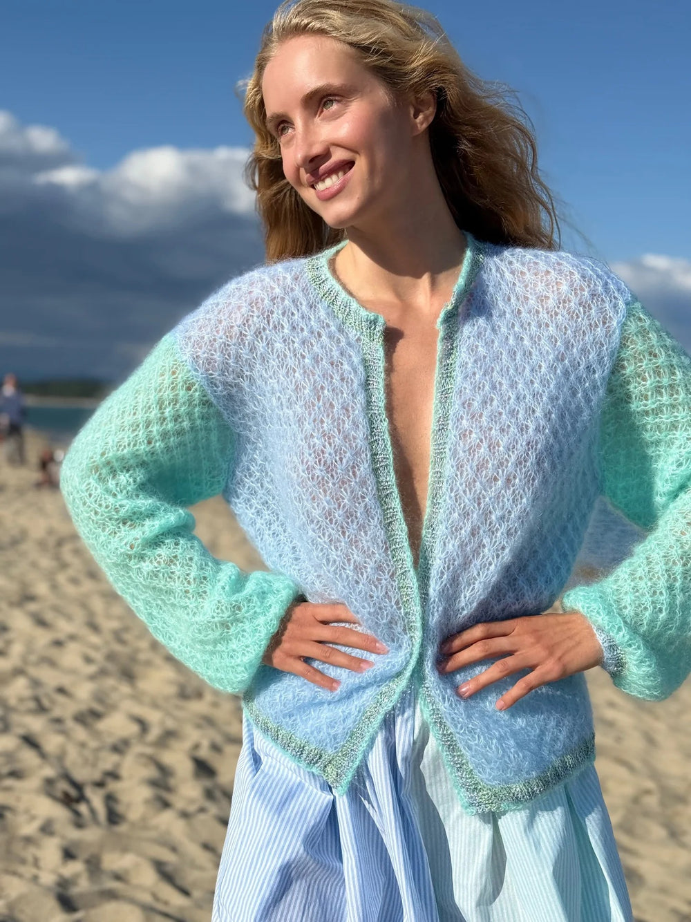 Little Jacket Jour Aqua Blue