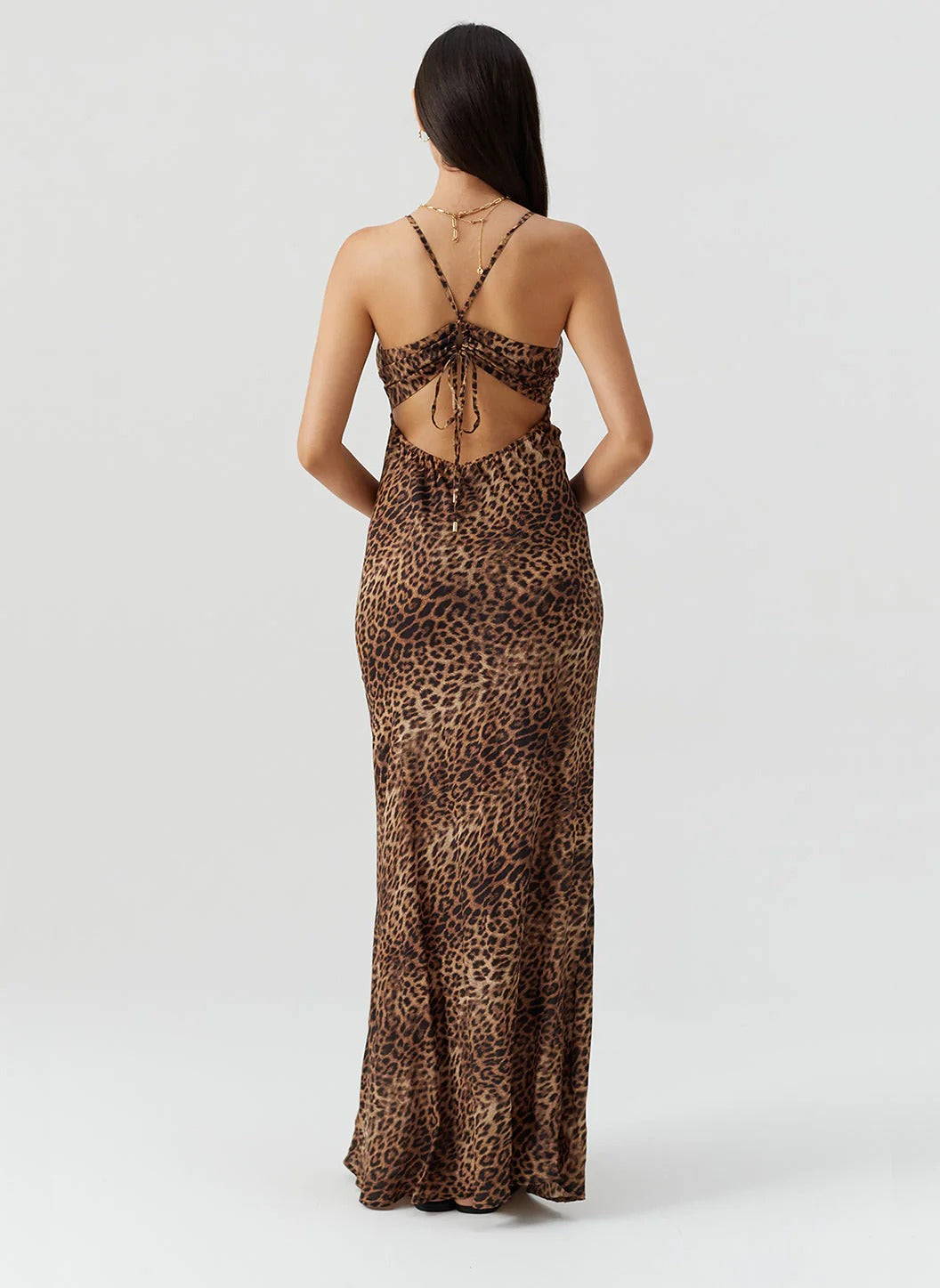 Jacey Cheetah Dress XS