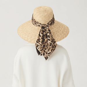 Eugenia Kim Mirabel Sun Hat Leopard