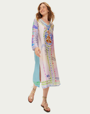 Violet Runic Whisper Dress