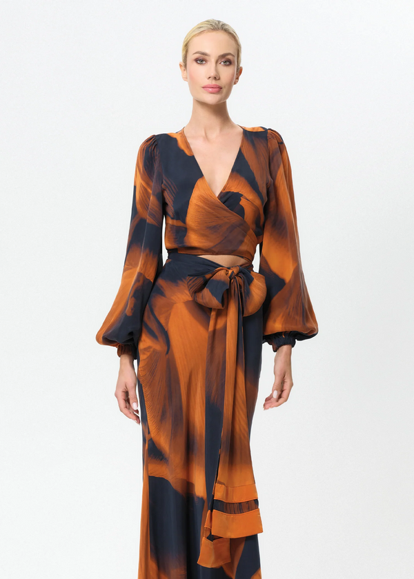 Niluu Loren Calypso Maia Wrap Top