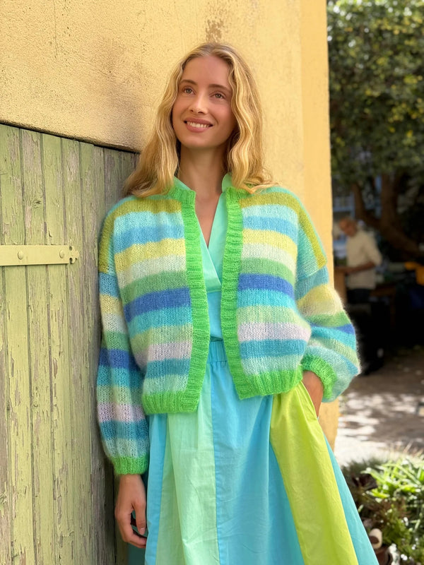 Little Jacket Multi Stripes Blue