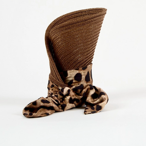 Eugenia Kim Ricky Visor Leopard