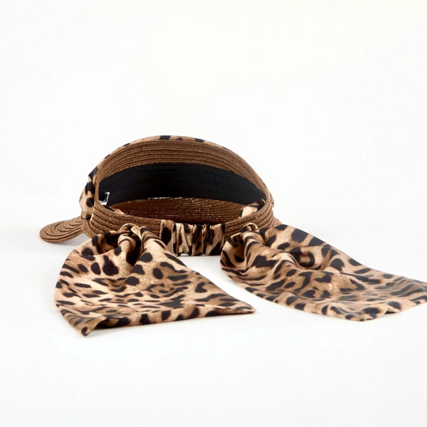 Eugenia Kim Ricky Visor Leopard