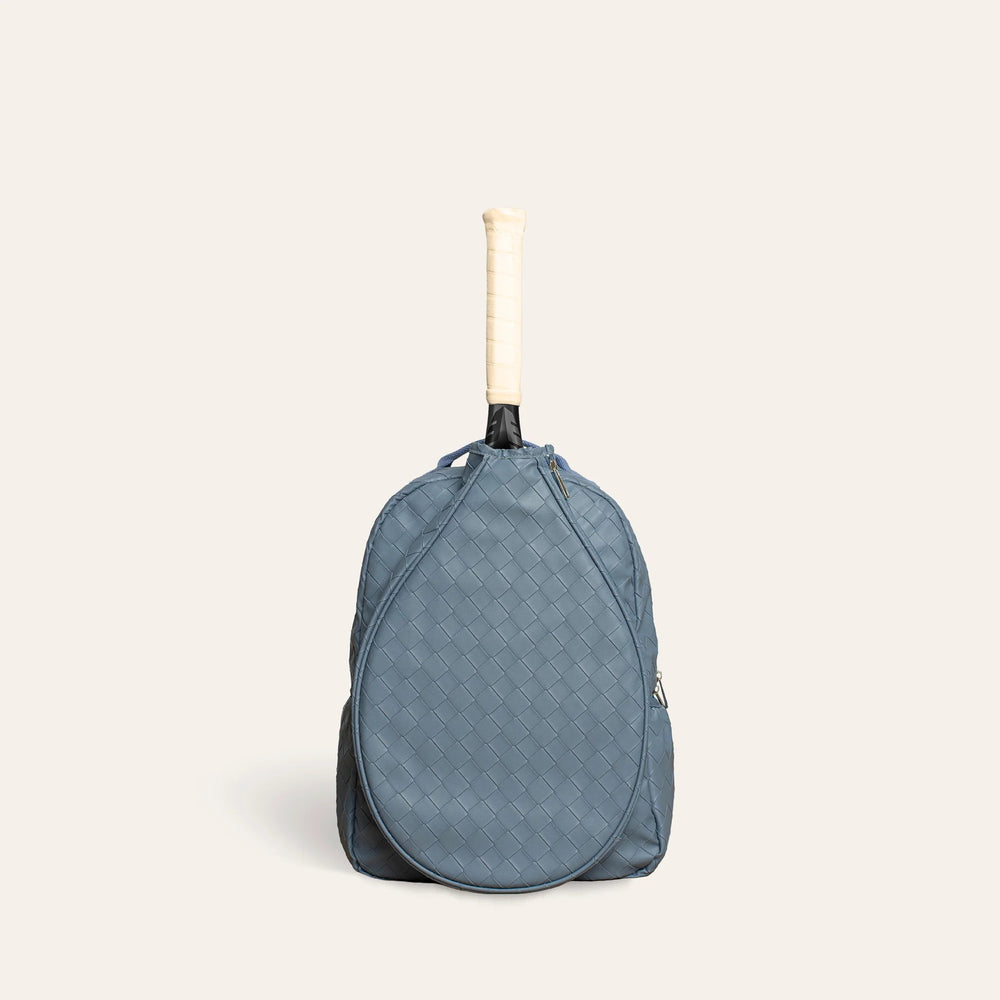 Racket Backpack Woven Leather