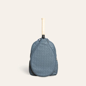 Racket Backpack Woven Leather