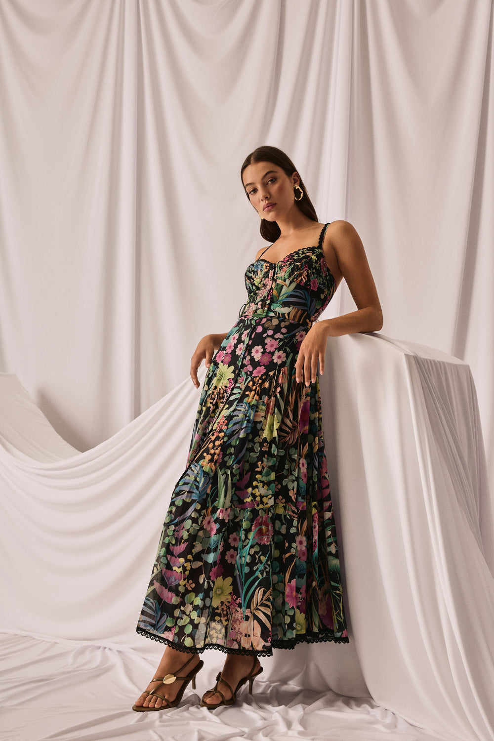 Charo Ruiz Long Dress Cael