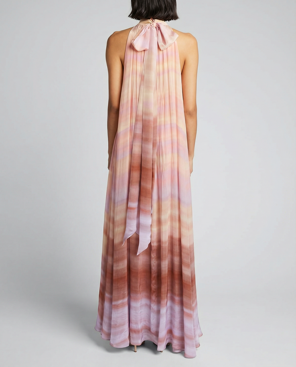 Asma Back Tie Maxi Dress