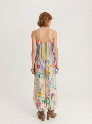 Adline Corset Tank Top Paradiso