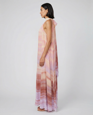 Asma Back Tie Maxi Dress
