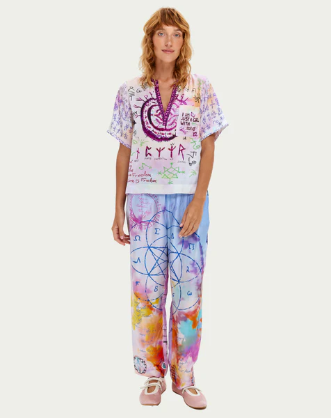 Lydia Runic Whisper Trouser