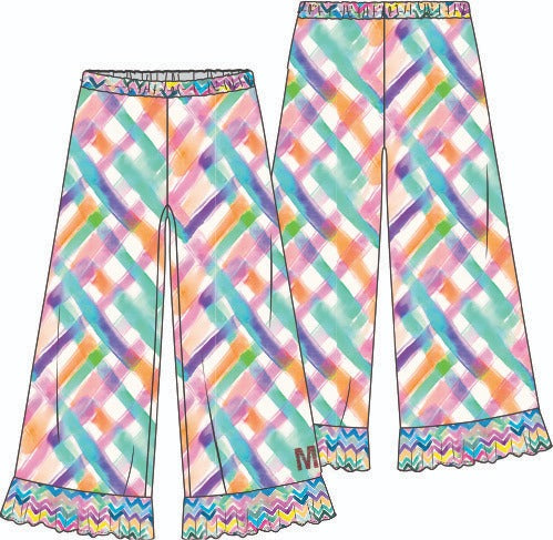 Rosie Fairy Dust Wide Leg Pant by Me 369 from Marina St Barth