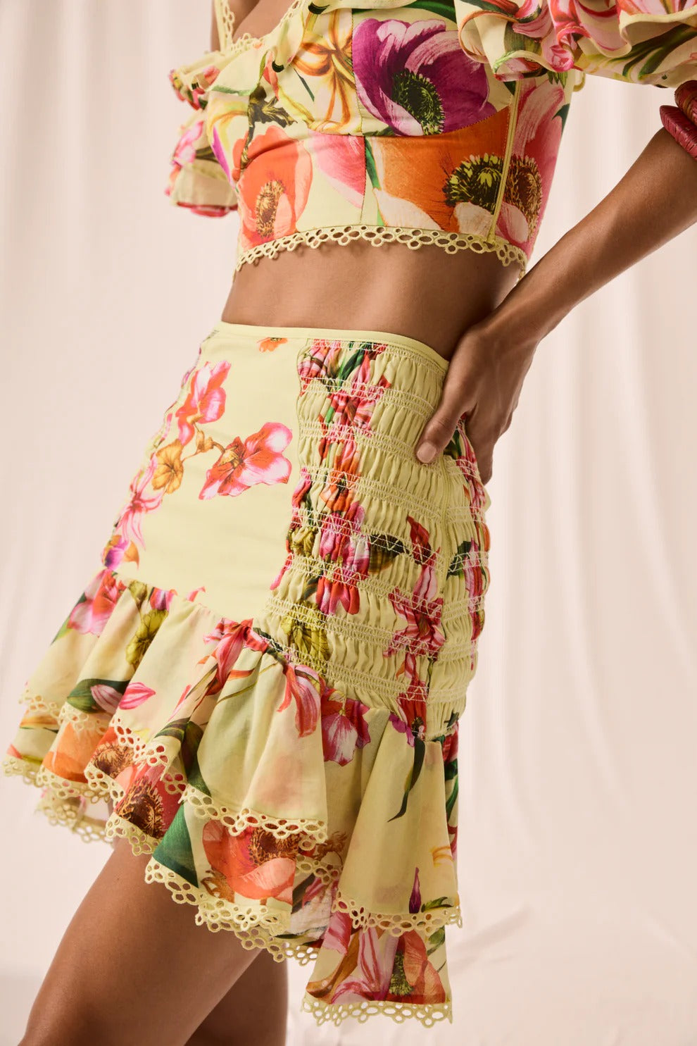 Charo Lush Short Skirt