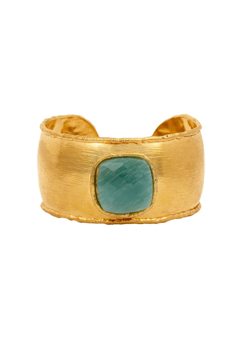 Sylvia Mirage Amazonite Cuff