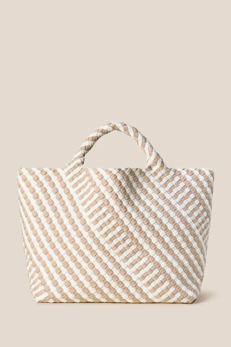 St. Barths Medium Tote Striped Geo