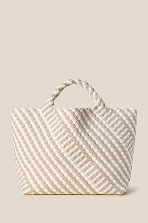 St. Barths Medium Tote Striped Geo