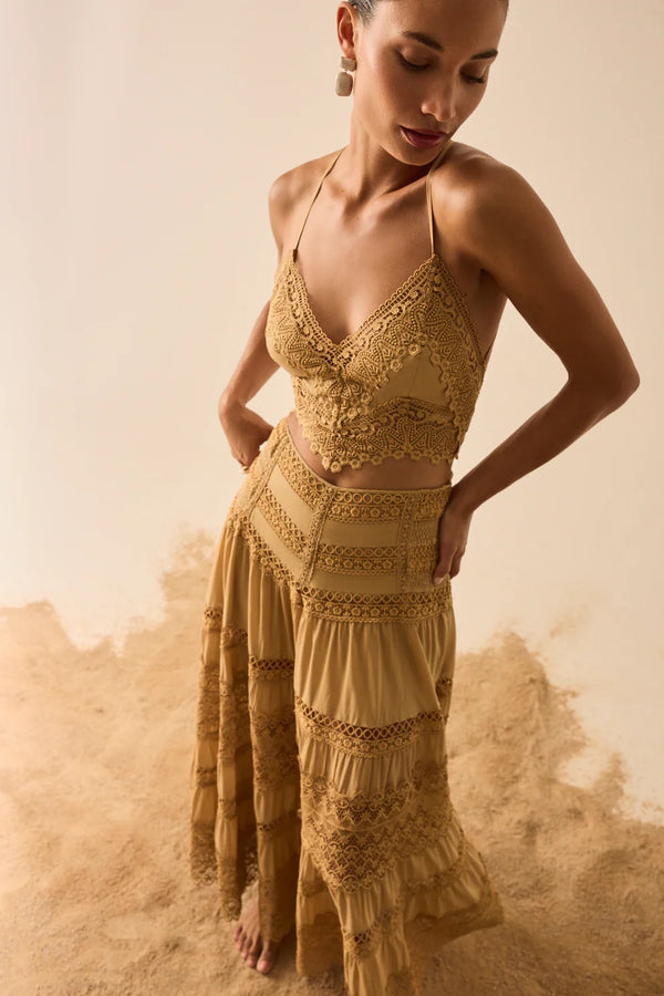 Charo Long Skirt Serza