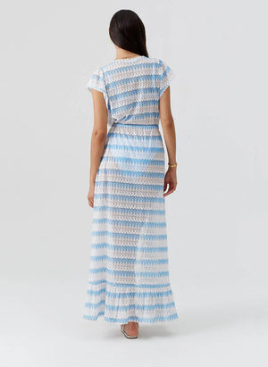Stevie White Oasis Kaftan by Melissa Odabash from Marina St Barth