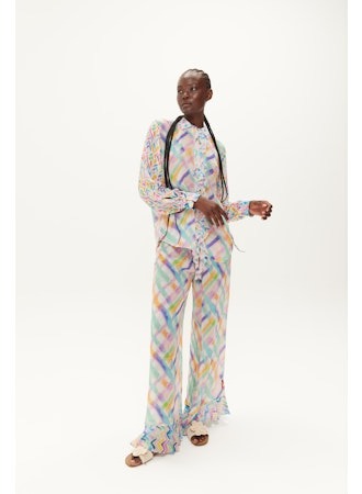 Rosie Fairy Dust Wide Leg Pant by Me 369 from Marina St Barth