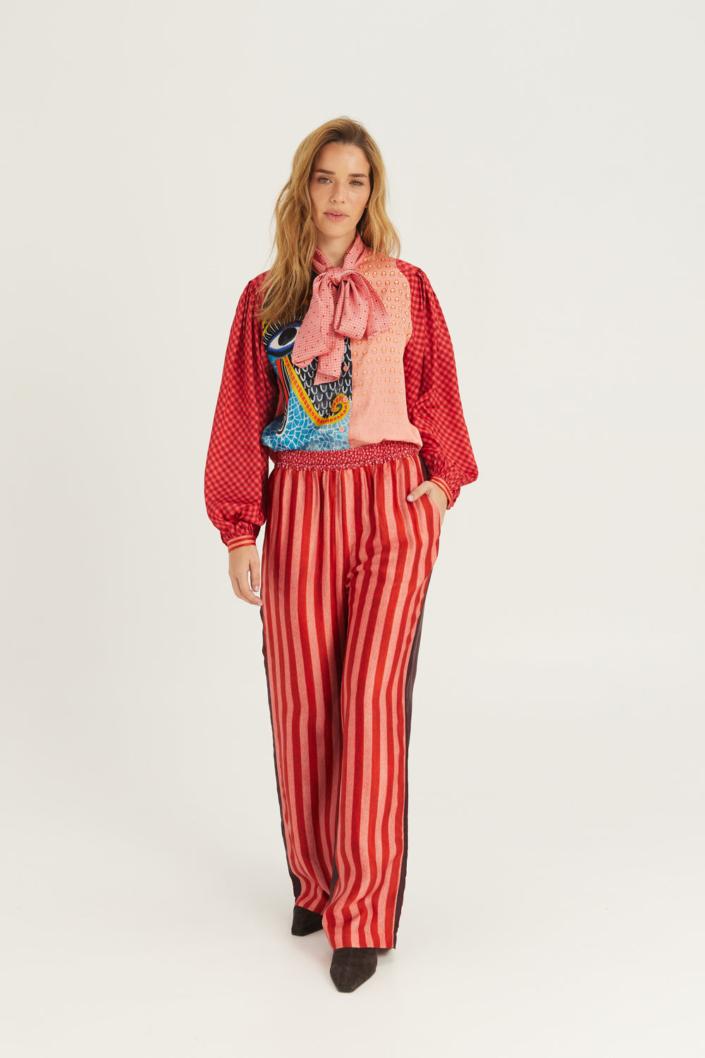Bailey Track Pants Red Aura