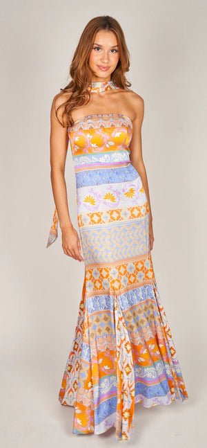 Paris Sirenuse Strapless Dress by Trisha paterson from Marina St Barth