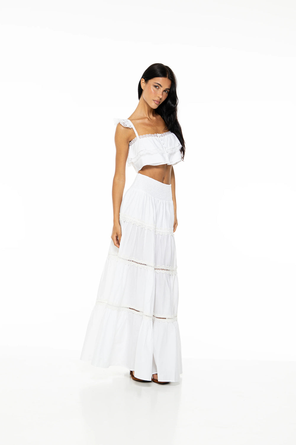 Margot Skirt White
