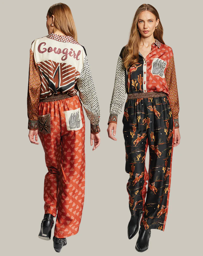 ME369 Isabel Printed Shirt by Me 369 from Marina St Barth