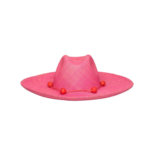 Ecuador Camila Wide Brim Bubblegum Pink