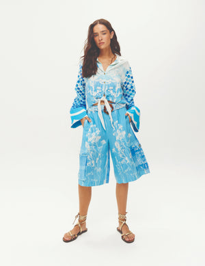 Ayla Tie Indigo Shirt