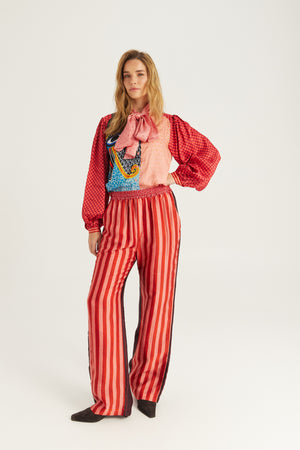 Bailey Track Pants Red Aura