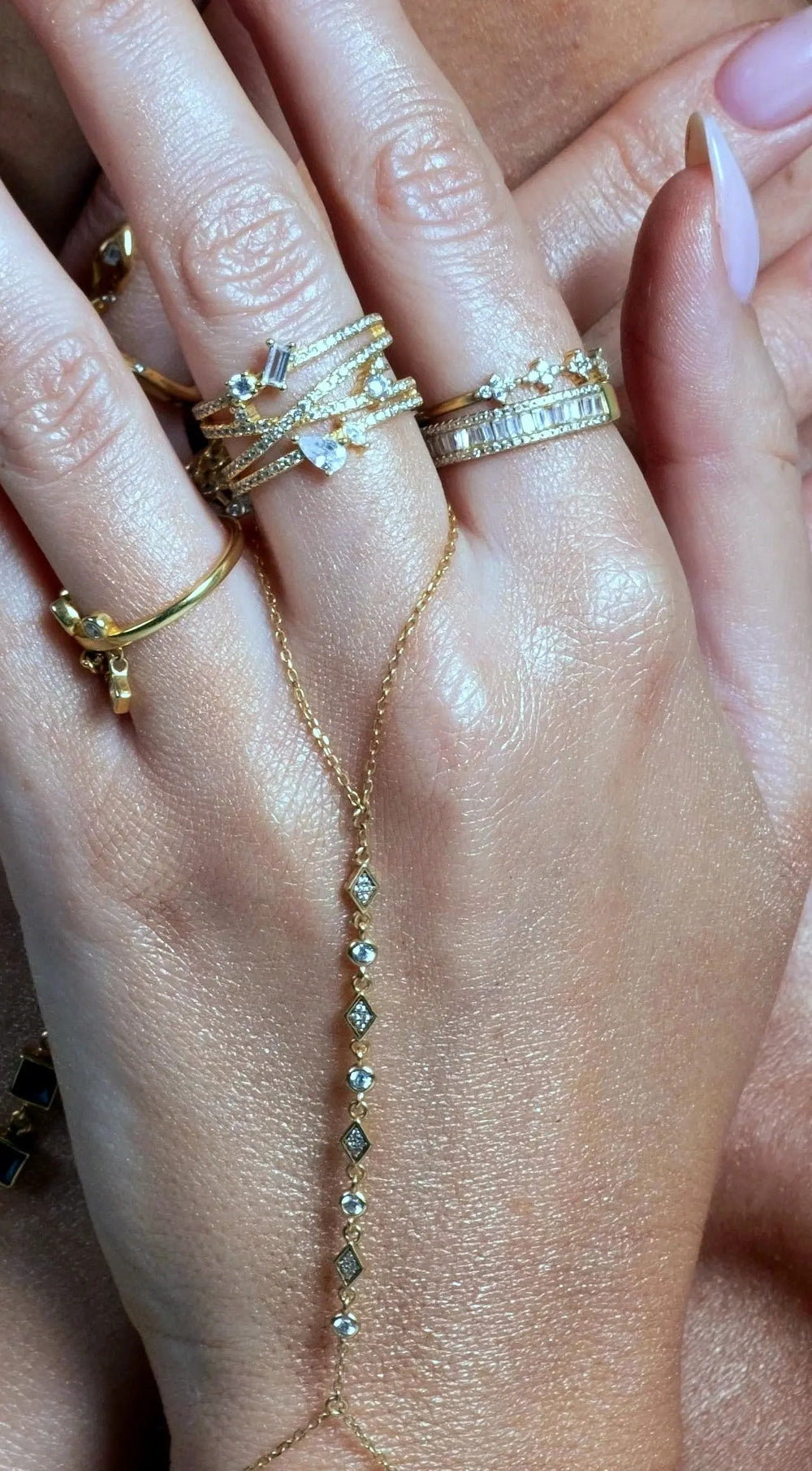 Melania Pave Diamond Ring by Nayla from Marina St Barth