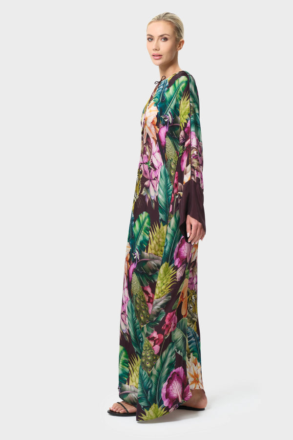 Niluu Farrah Calypso Noor Kaftan Dress