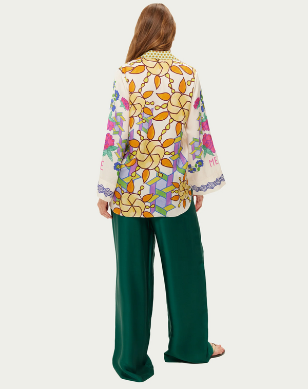 Mia Markers String Tie Blouse