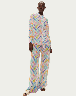 Rosie Fairy Dust Wide Leg Pant by Me 369 from Marina St Barth