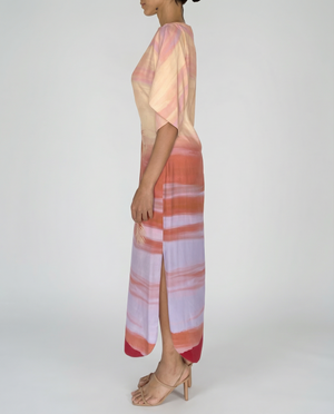 Asma Boat Neck Dress