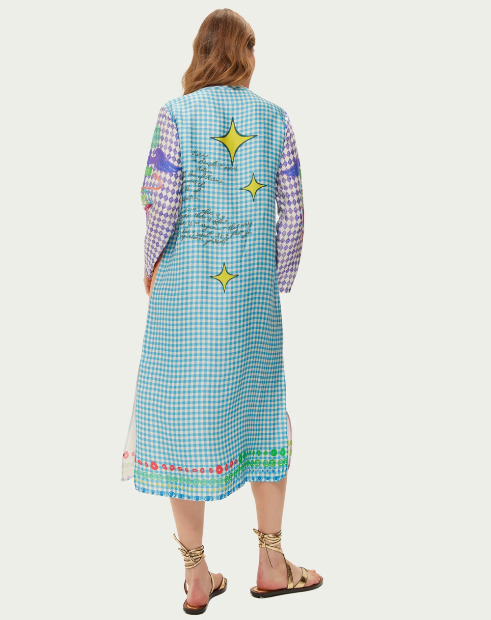 Violet Runic Whisper Dress