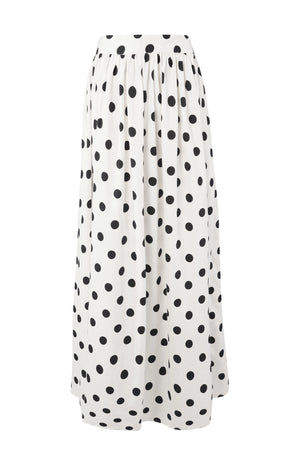 Marlea Skirt Flavy White Polka