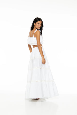 Margot Skirt White