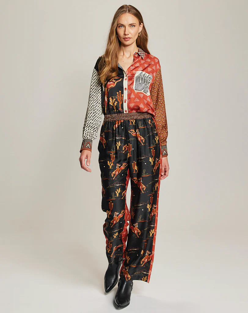 ME369 Isabel Printed Shirt by Me 369 from Marina St Barth