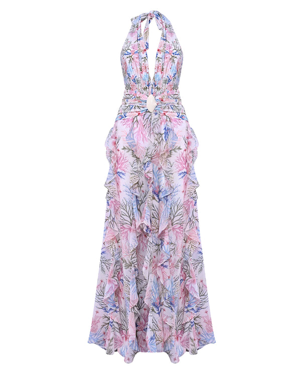 PatBo Seaweed Plunge Beach Dress