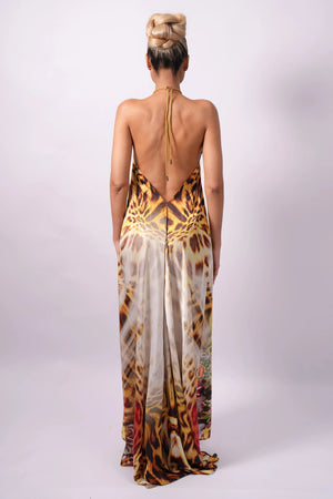 Alessa Sunset Floral Maxi Dress