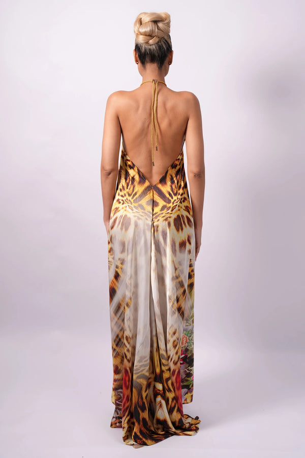 Alessa Sunset Floral Maxi Dress