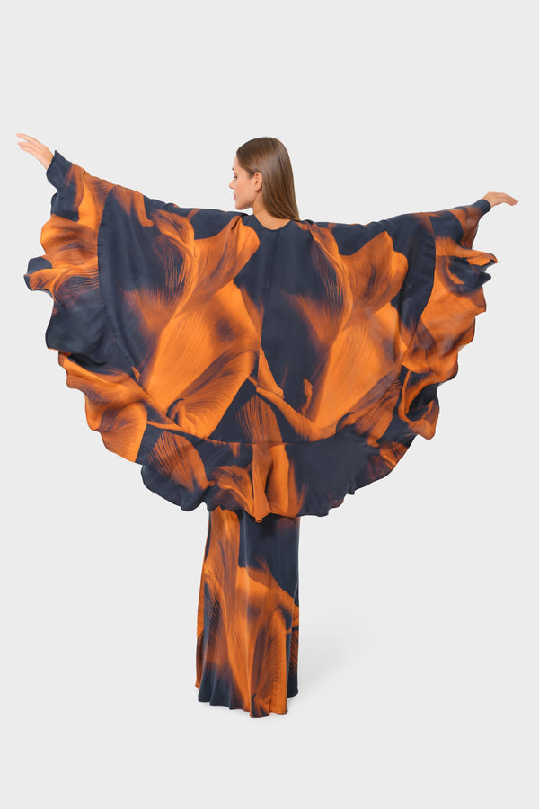 Niluu Loren Calypso Scarlet Slip Dress