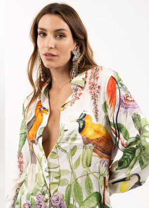 Queen Button Down Shirt