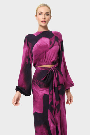 Niluu Sophia Calypso Maia Wrap Top