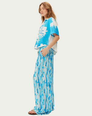 Ellen Indigo Wrapped Pants by Me 369 from Marina St Barth