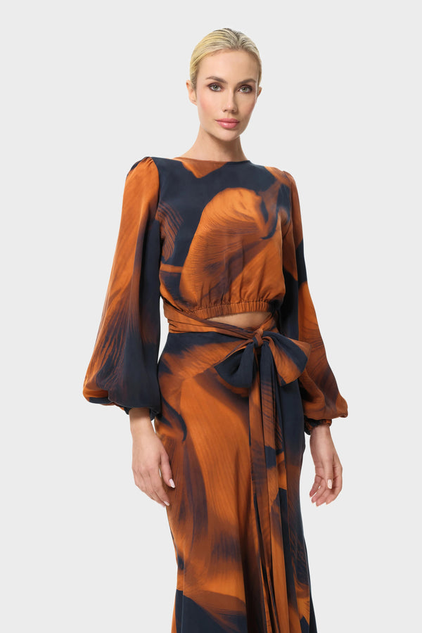 Niluu Loren Calypso Maia Wrap Top