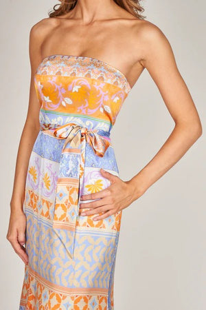 Paris Sirenuse Strapless Dress by Trisha paterson from Marina St Barth
