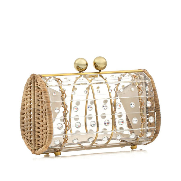 Clutch Strass Crystal by Waiwai from Marina St Barth